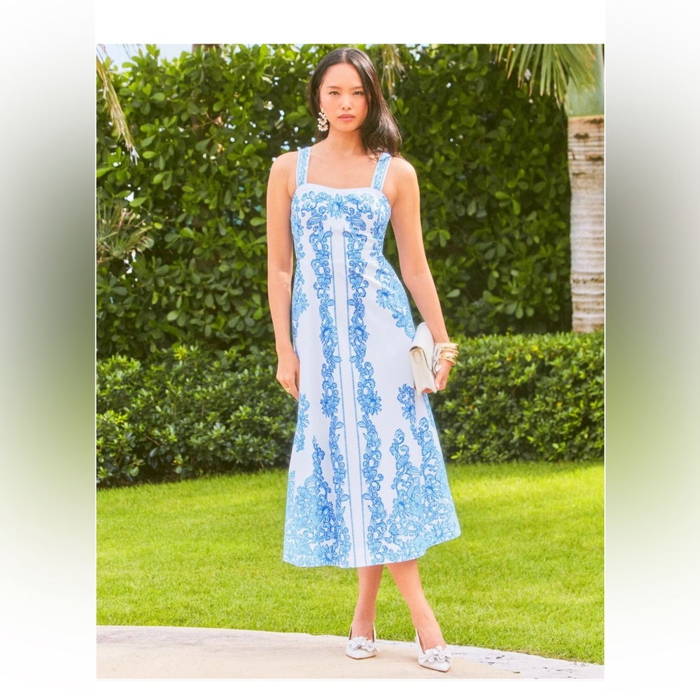 Lilly Pulitzer Mayella Midi Dress size 6